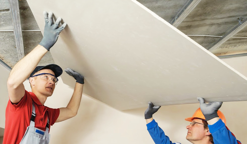 🔥 How to make a plasterboard or plasterboard ceiling ✓ drywall